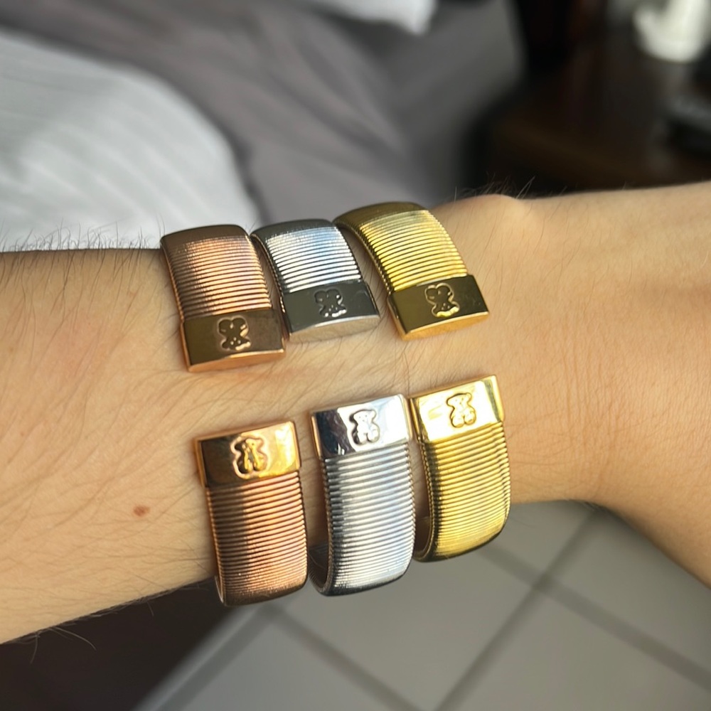 Color Steel TOUS Bulevar Bracelets